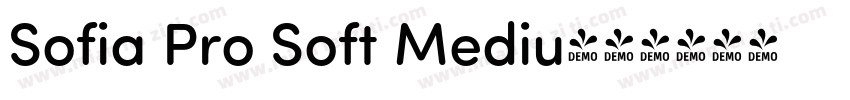 Sofia Pro Soft Mediu字体转换